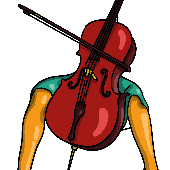 illustratie cello